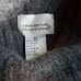 Deane White Sweater Wool Womens Sz XL Gray Ribbed Made in Australia Mock Neck