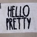 Rae Dunn HELLO PRETTY Rug.