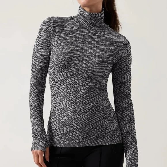 Athleta Flurry Seamless Turtleneck