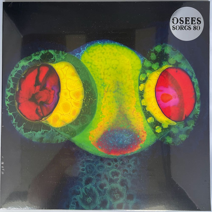 Osees Sorcs80 Green and Magenta Vinyl Record Revolver, 2024, NEW