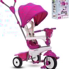 Toddler Tricycle Stroller Push Bike – Adjustable Trike for Baby, Toddler, Infant