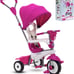 Toddler Tricycle Stroller Push Bike – Adjustable Trike for Baby, Toddler, Infant