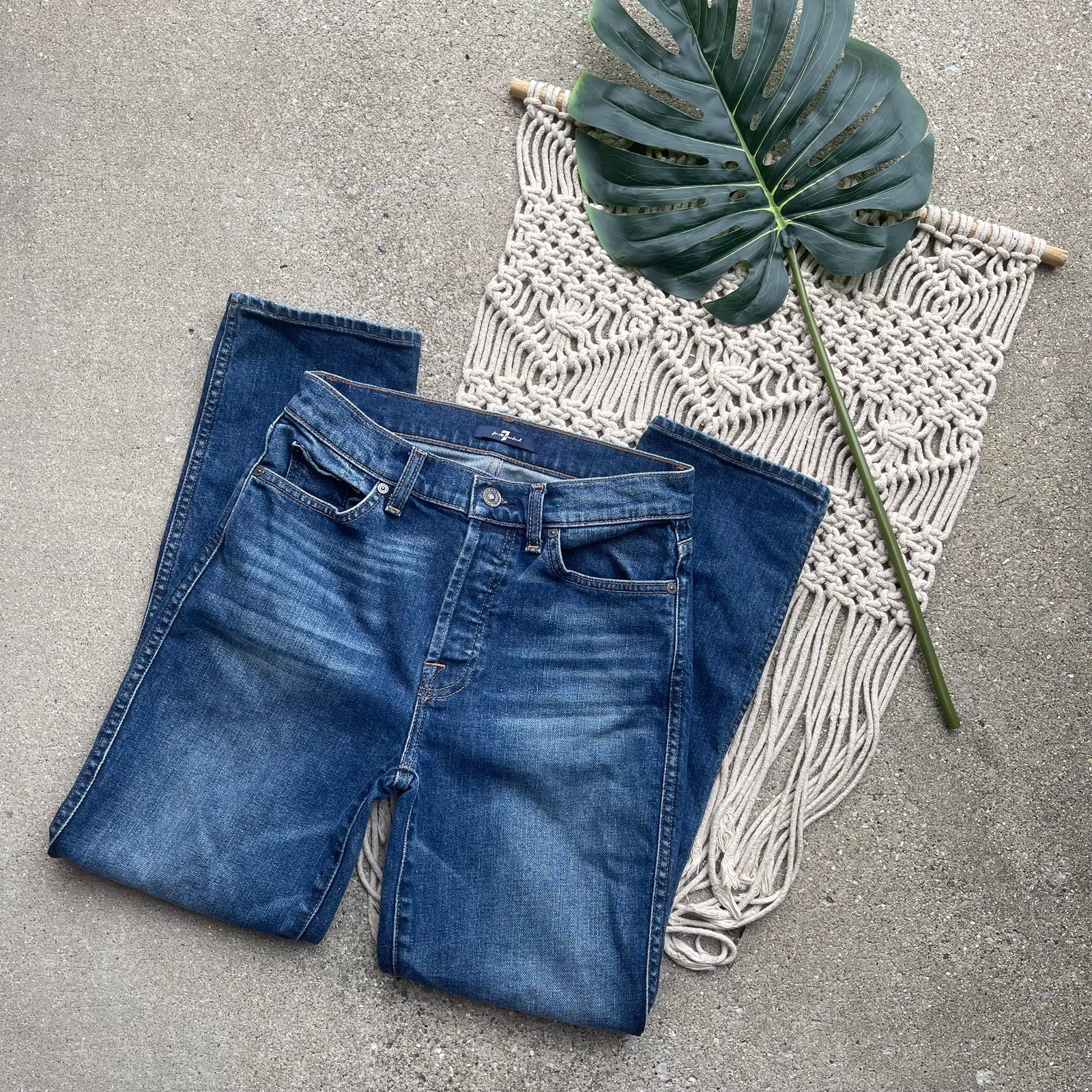 7 For All Mankind High Rise Jeans Size 26