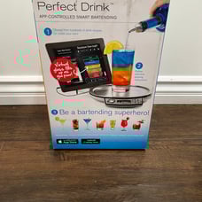 Brookstone Perfect Drink App-Controlled Smart Bartending Kit