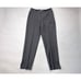 Brunello Cucinelli Italy Trousers Women 6 EUC Lightweight Zip Closure Gray Pants