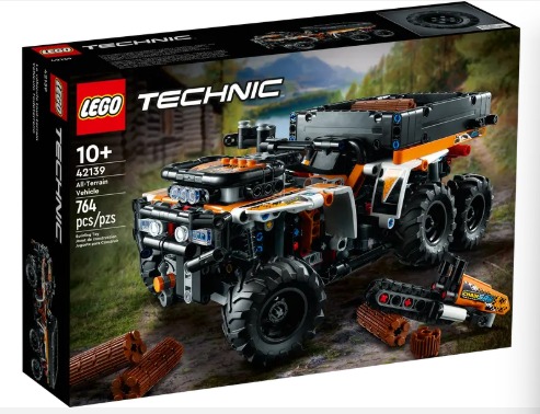 LEGO Technic All-Terrain Vehicle 42139, 6-Wheeled Off Roader Model Truck Toy