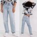 Madewell Relaxed Jeans in Cresthaven Wash Ripped Edition size 25