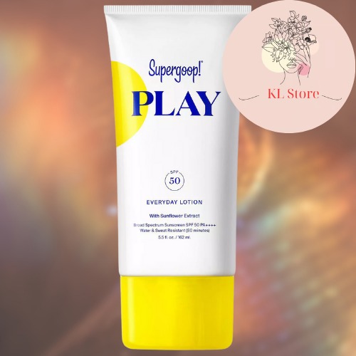 NWT Supergoop! PLAY Everyday Lotion SPF 50 Face & Body Sunscreen 5.5 FL OZ KOH36