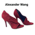 Alexander Wang Maja Suede Cutout Heels 40