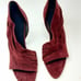 Alexander Wang Maja Suede Cutout Heels 40