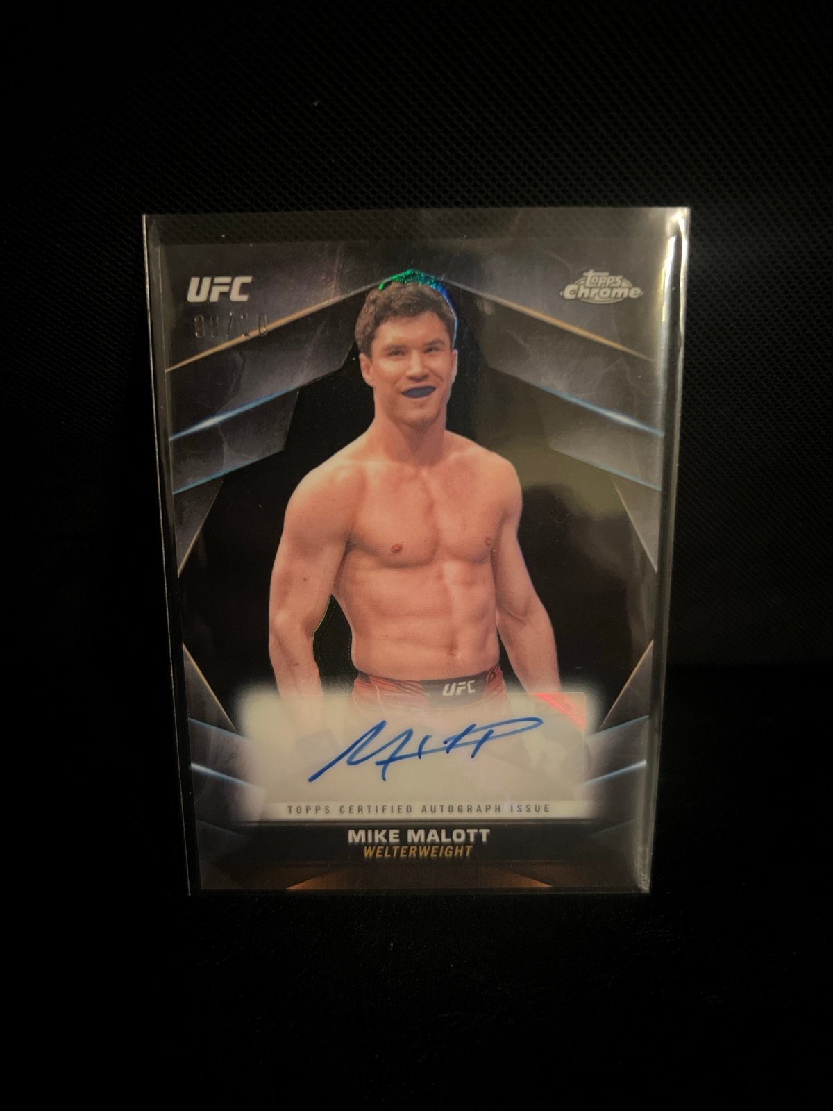 UFC Mike Mallot Auto 9/10!!!