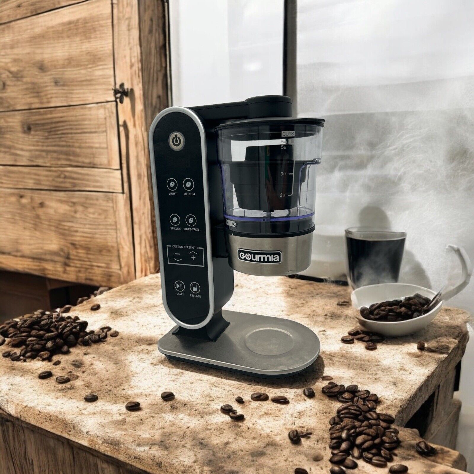 Gourmia GCM7800 Brewdini 5-Cup Cold Brew Coffee Maker Missing Carafe