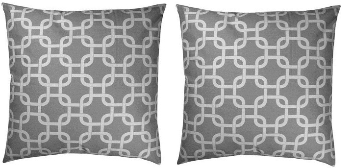 TWO ChainLink Mosaic Arabesque Harlequin