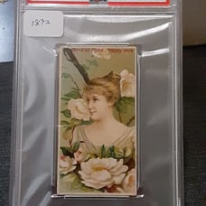 1800's Bridal Rose PSA Graded Tobacco Card!!!!