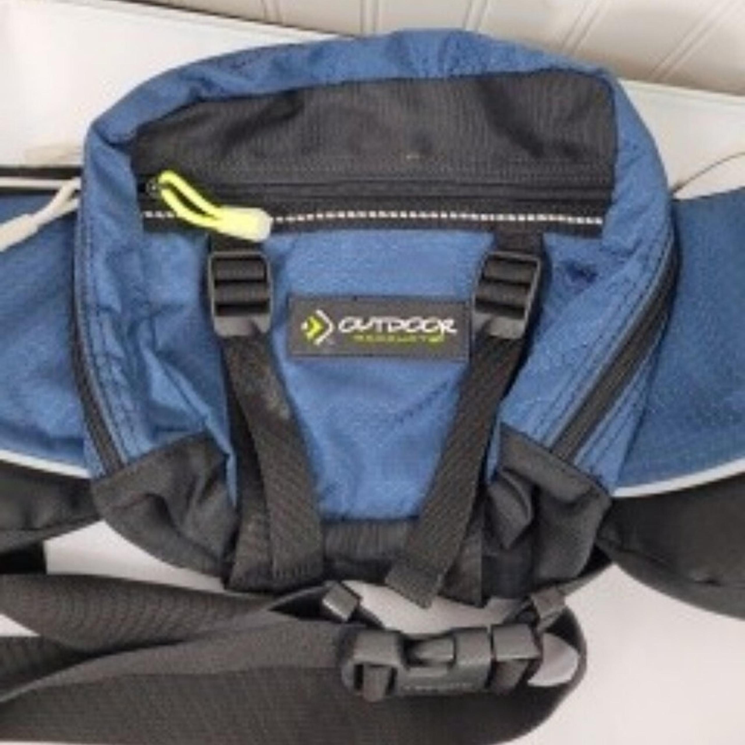 Outdoor Products waist pack,  Hiking Bag, Water bottle Holder 2 Zip Pockets