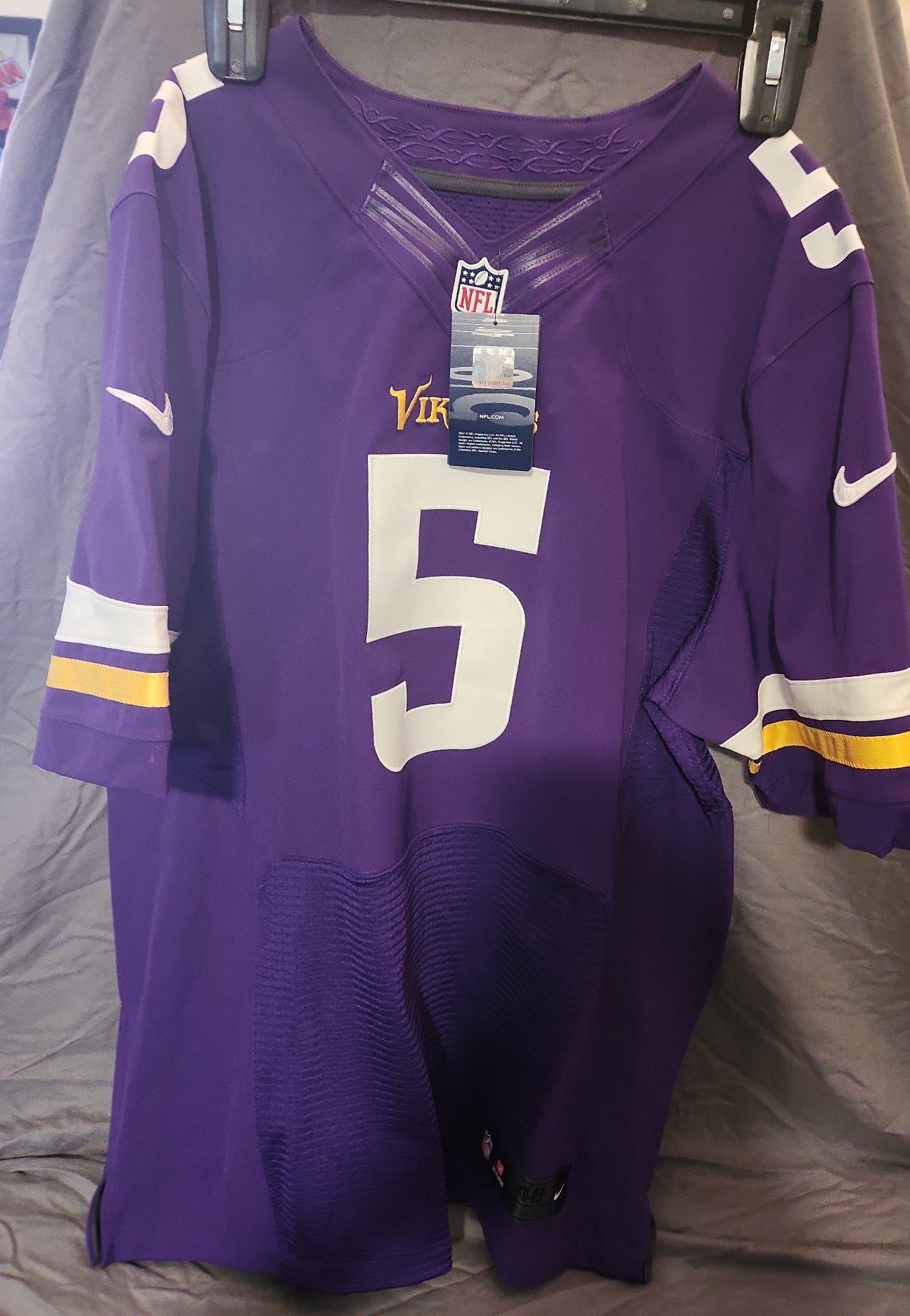 Nike NFL Minnesota Vikings teddy Bridgewater jersey