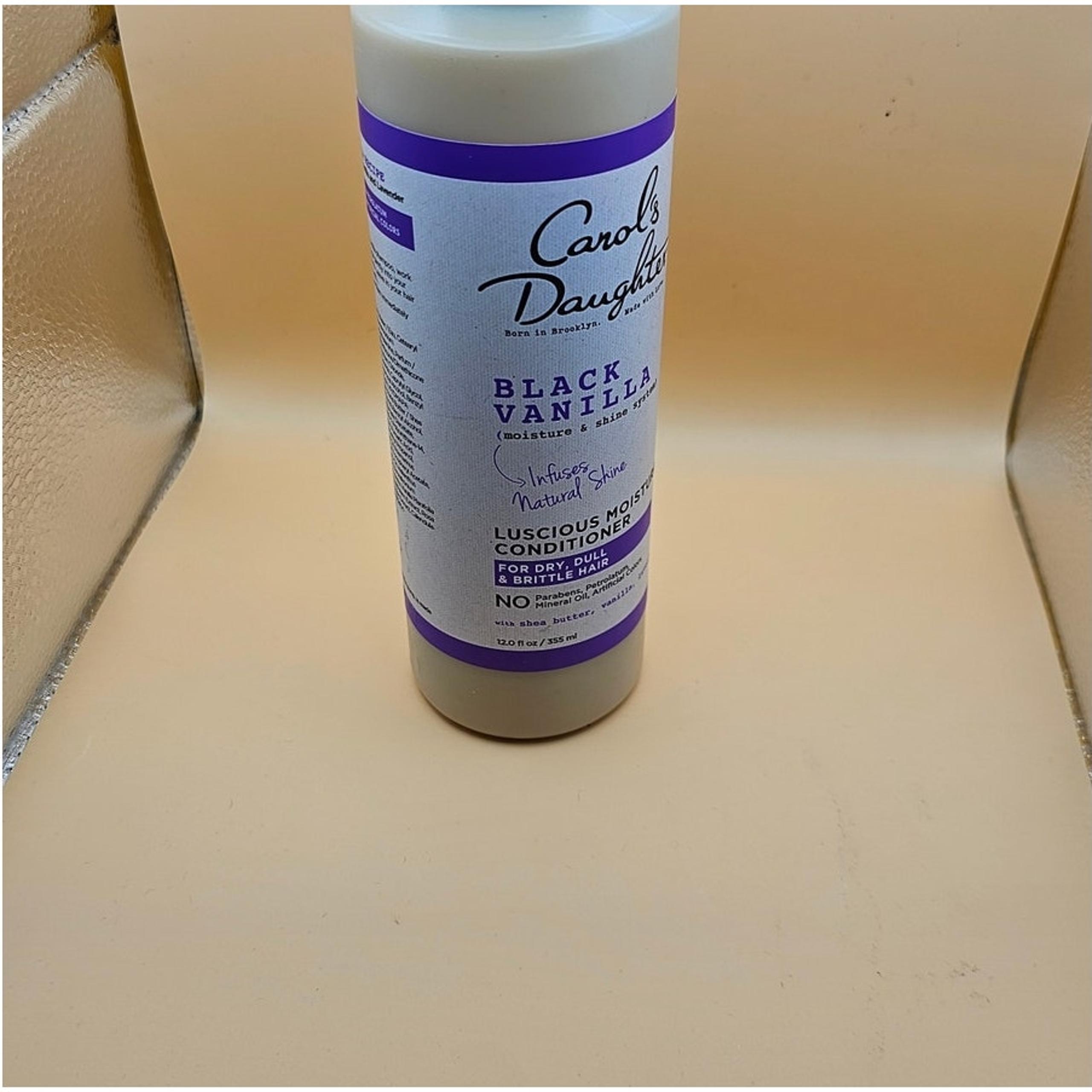 Carol's Daughter Black Vanilla Moisture Sulfate Free Conditioner 12 Fl Oz