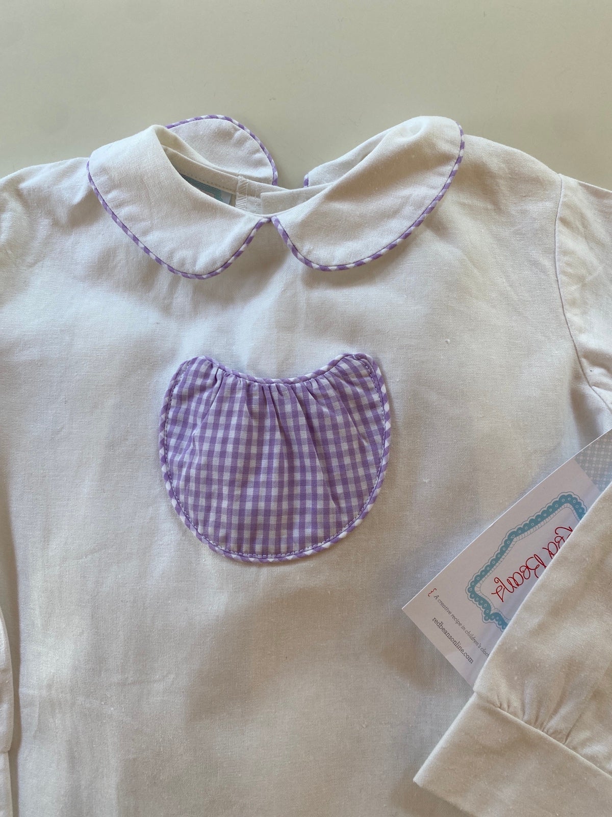 Girls Linen Top/Set by Red Beans Size 6 NWT