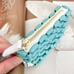Miu Miu Wood Beads Zip Pouch
