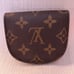 Louis Vuitton Monogram Porte Monnaie Gousset Coin Purse