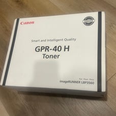 Canon GPR-40 H 3482B005 Original Black Toner Cartridge ImageRunner LBP3