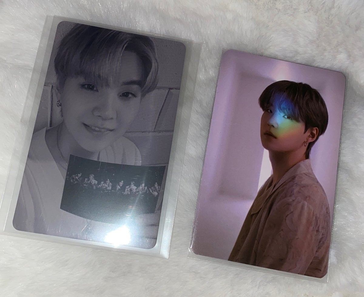 BTS SUGA PROOF STANDARD PHOTOCARD AND LUCKY DRAW