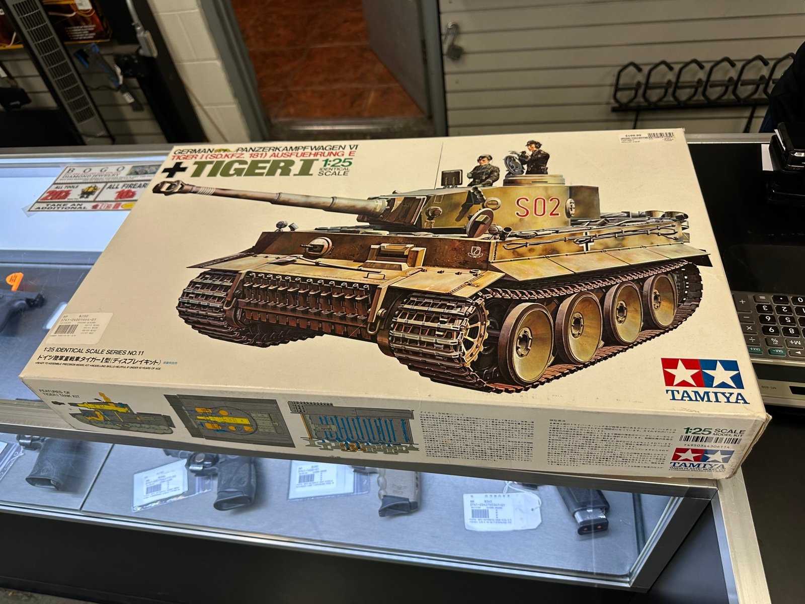 RARE! Tamiya Tiger I Model Tank Kit Huge car rv rc truck army collectible NEW