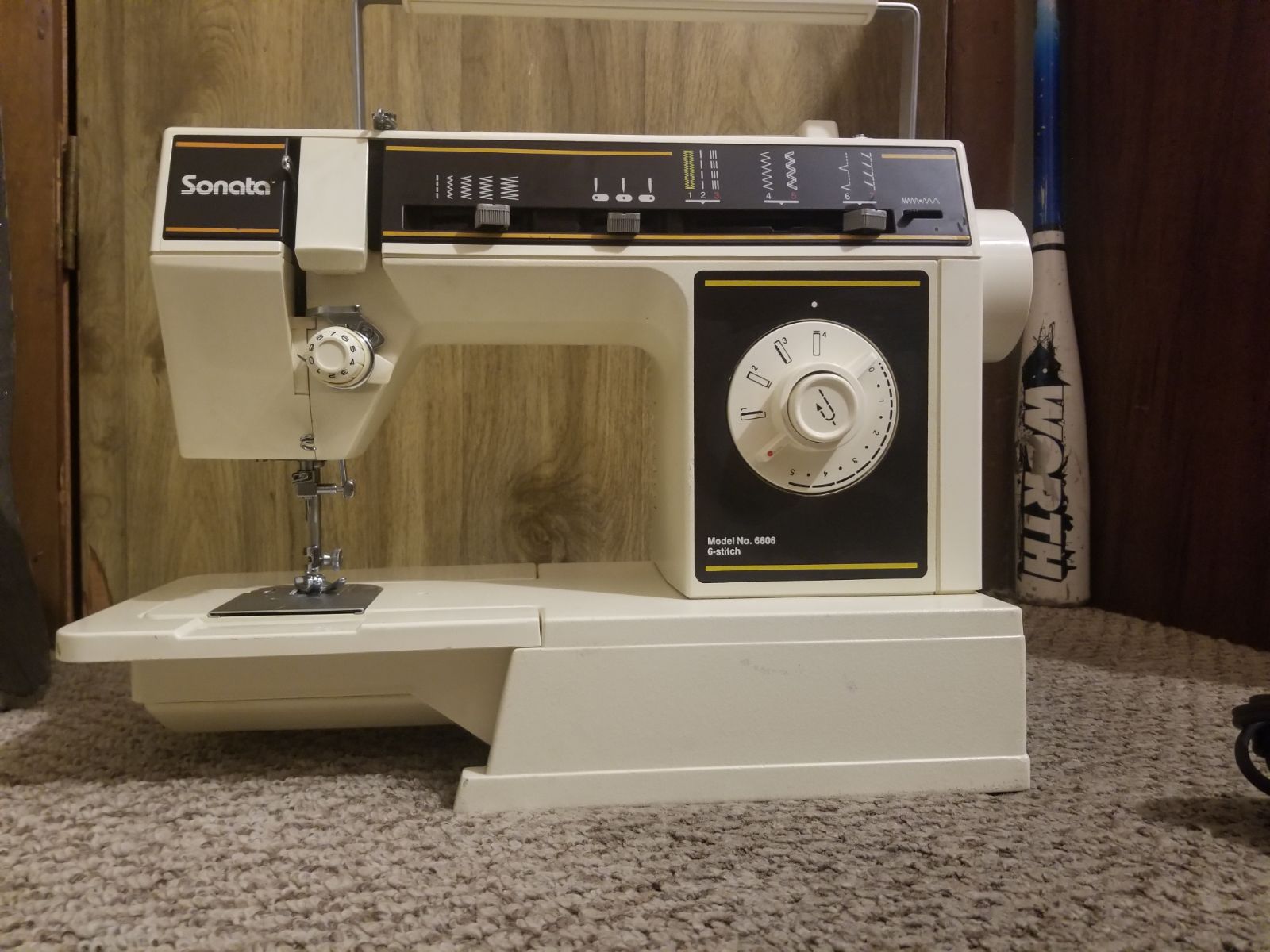 Vintage singer sewing machine