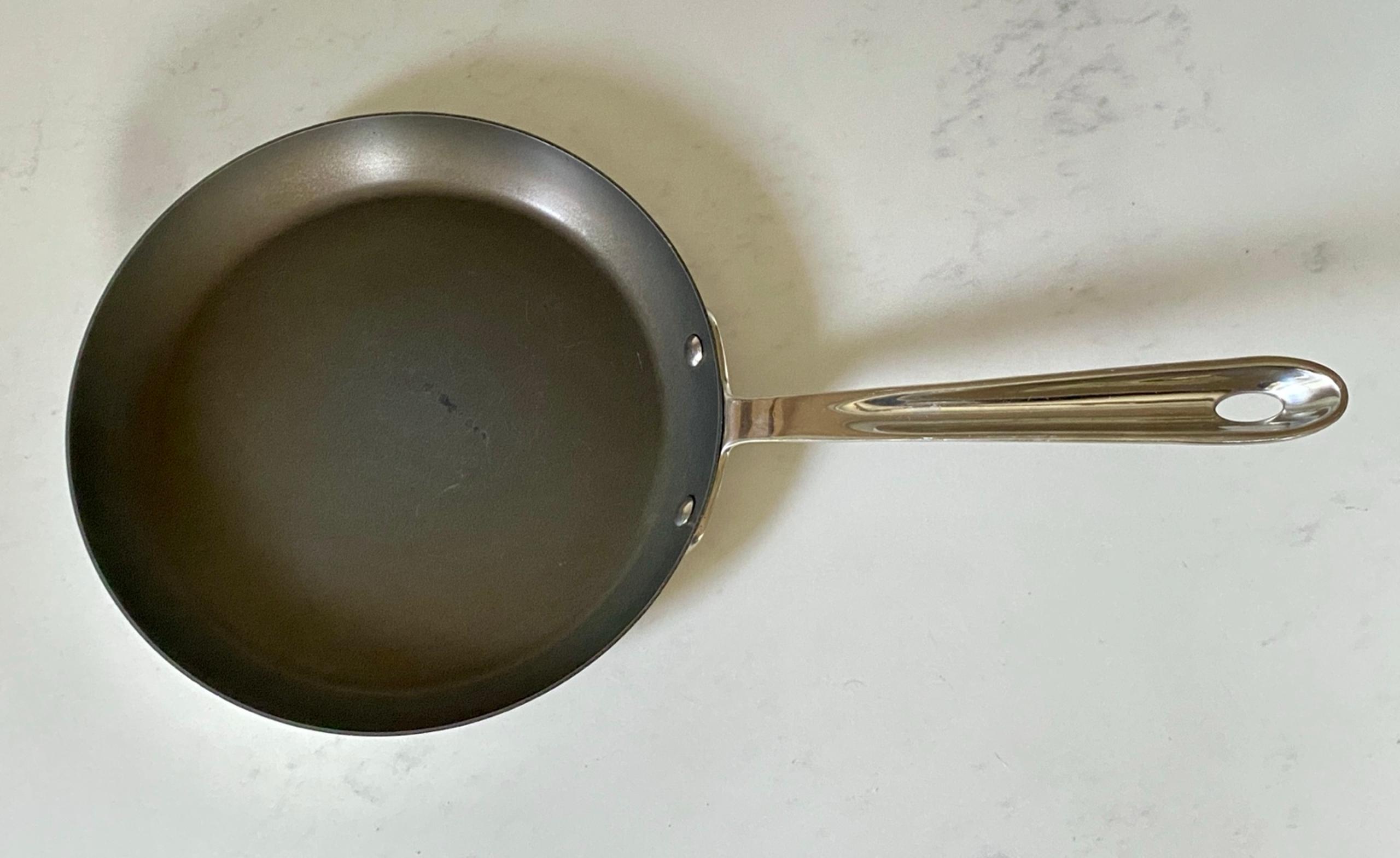All Clad D5 Polished Stainless Steel NonStick 9” Chef Omelette Sauté Frying Pan