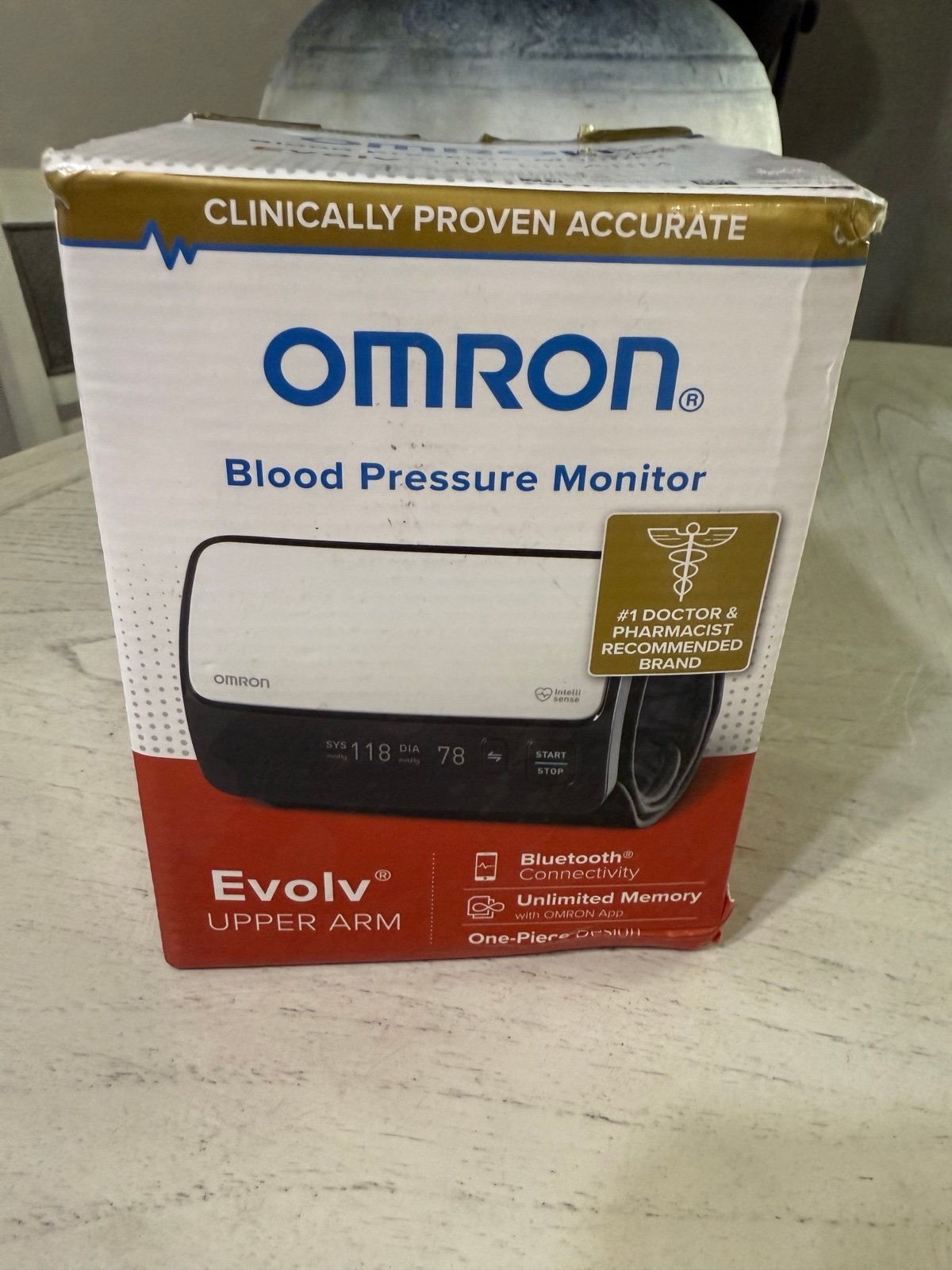 Omron Blood Pressure Machine Evolve . New in box