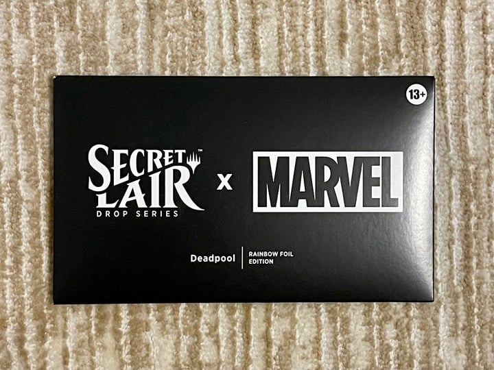 Secret Lair x Marvel's Deadpool MTG Rainbow Foil Magic the Gathering - SEALED