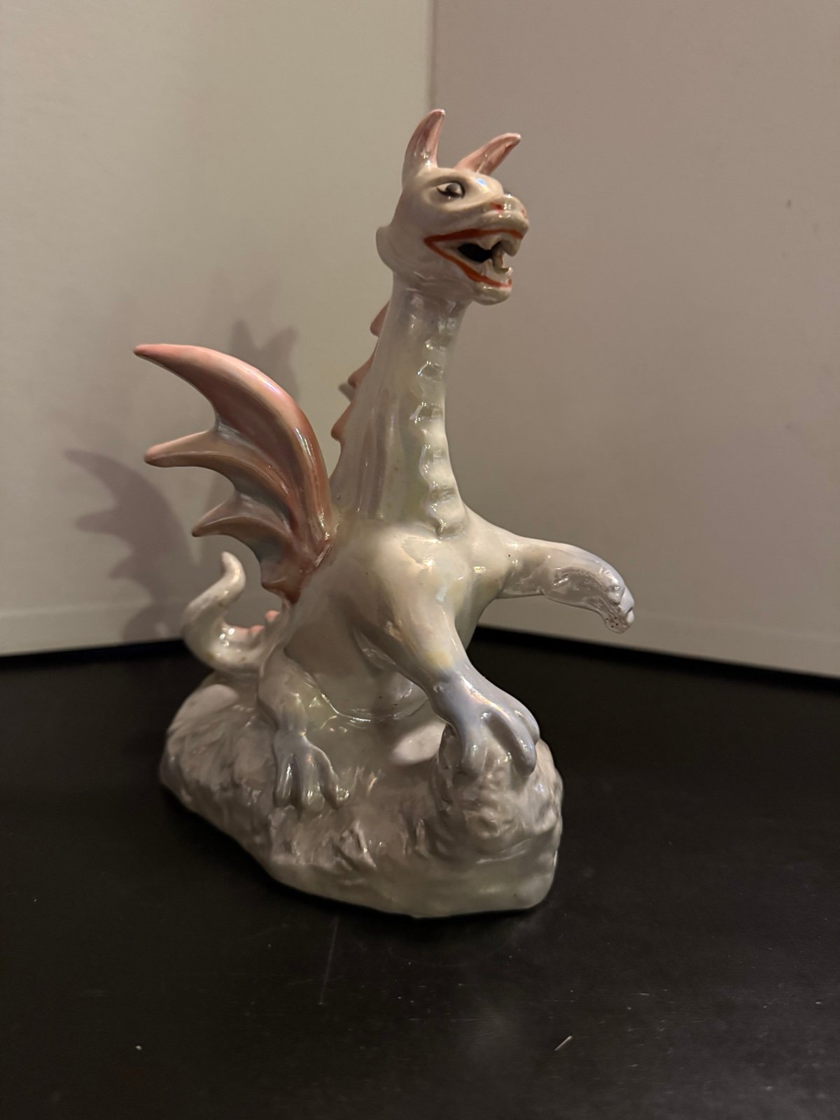 Vintage Ceramic Dragon Figurine