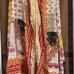 Women's Fancy Silk Dupatta with mirror Sequins Lace 4 Sided One Size Multicolor