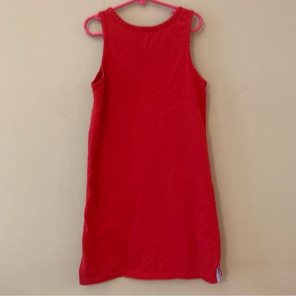 Vineyard vines, red cotton T-shirt dress sleeveless M - detail