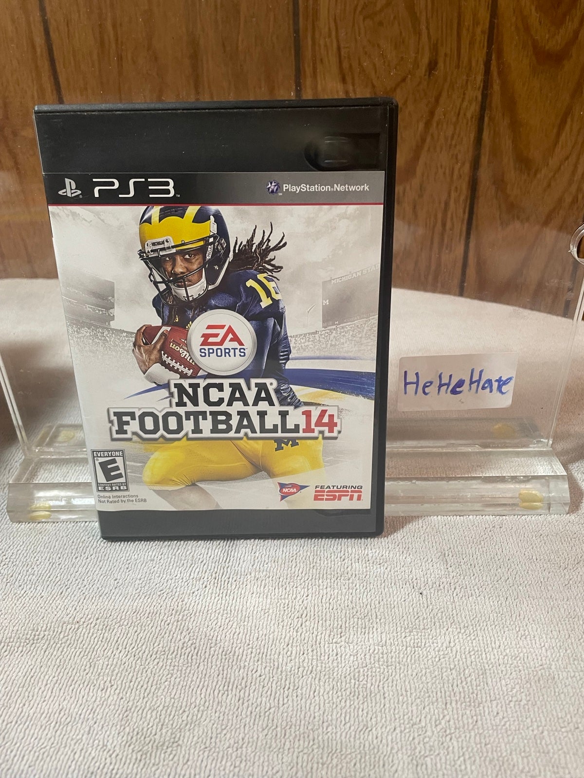 NCAA Football 14 For Playstation 3 Cover Art Only