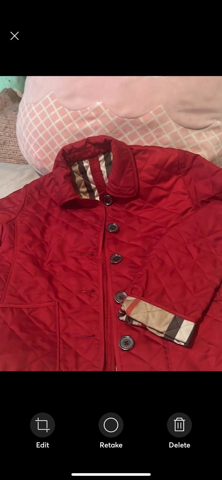 Kids Burberry jacket