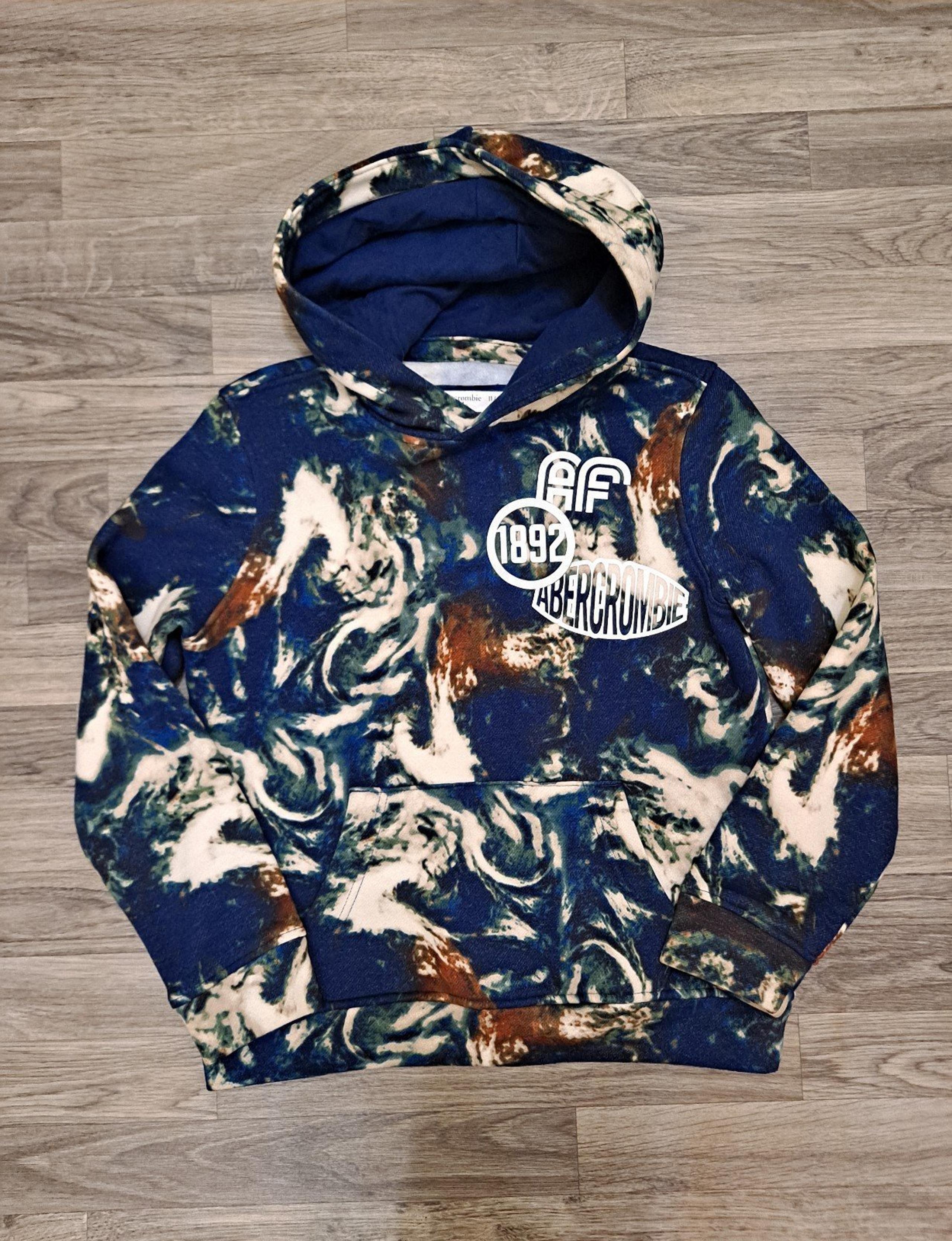 Abercrombie Tie Dye Hooded Sweatshirt