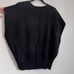 XL black sweater vest