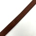 Vintage Albatros 009251 Brown Italian Leather Ornate Enamel Buckle Belt S 26