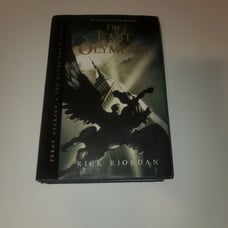 Signed percy jackson the last olympian