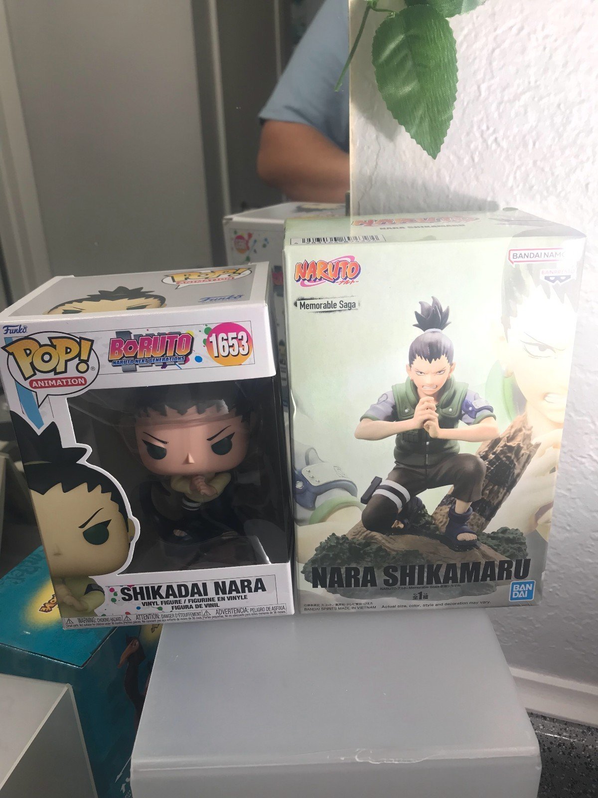 Naruto Shippuden Nara Shikamaru Memorable Saga and shikadai funko pop bundle