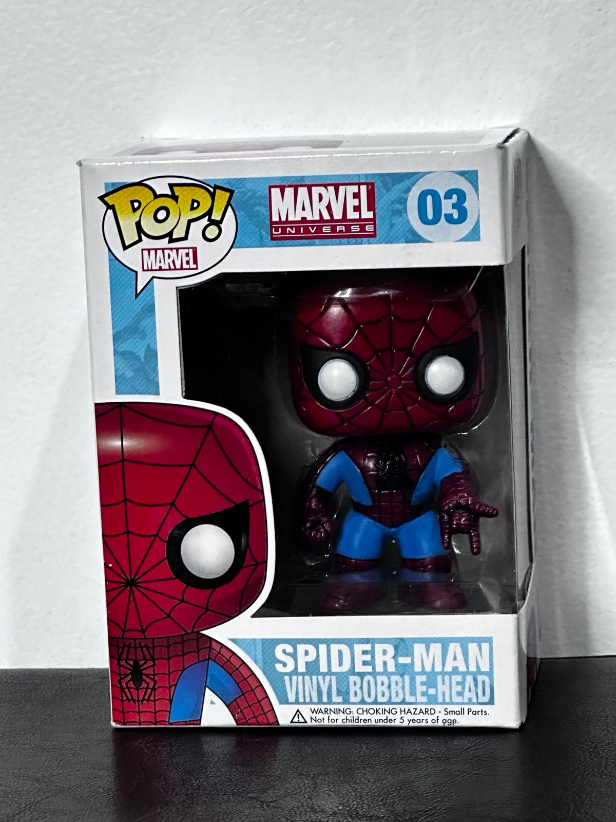 1st release Funko POP! Vinyl: Marvel Universe - Spider-Man #03 2011