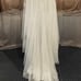 Ivory wedding dress with rhinestone belt