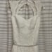 Ivory wedding dress with rhinestone belt