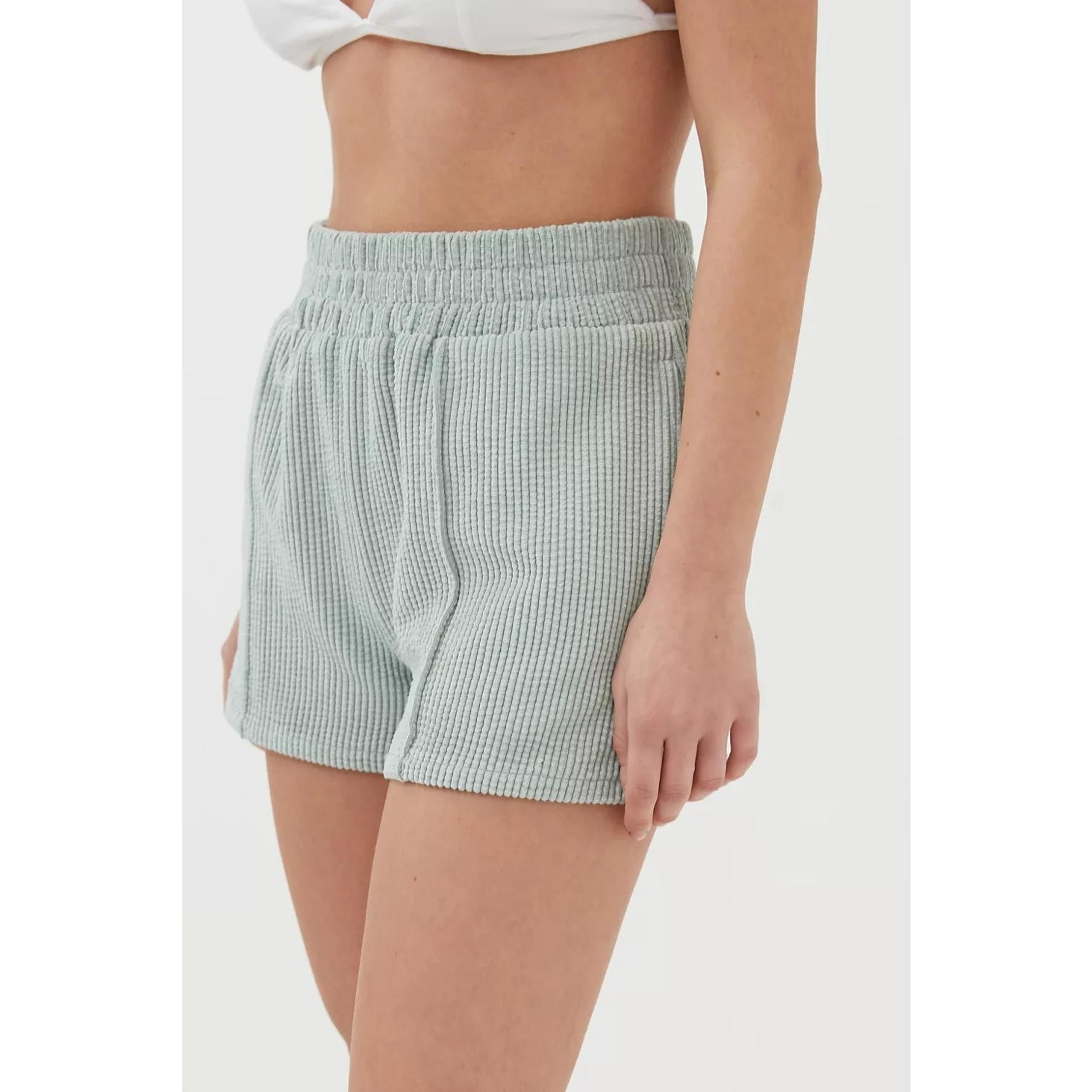 Urban Outfitters BDG Sage Green Clara Corduroy Pull-On Boho Beach Short M