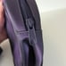 Vintage YSL Makeup Bag Vintage Yves Saint Laurent Bag Purple with Black Tassel