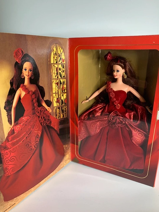 vintage Barbie limited edition RADIANT ROSE Mattel second in a series toy collec