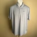 Nike Dri-Fit Men's lot of 2 blue and gray striped s/s golf polo shirts Large L