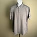 Nike Dri-Fit Men's lot of 2 blue and gray striped s/s golf polo shirts Large L