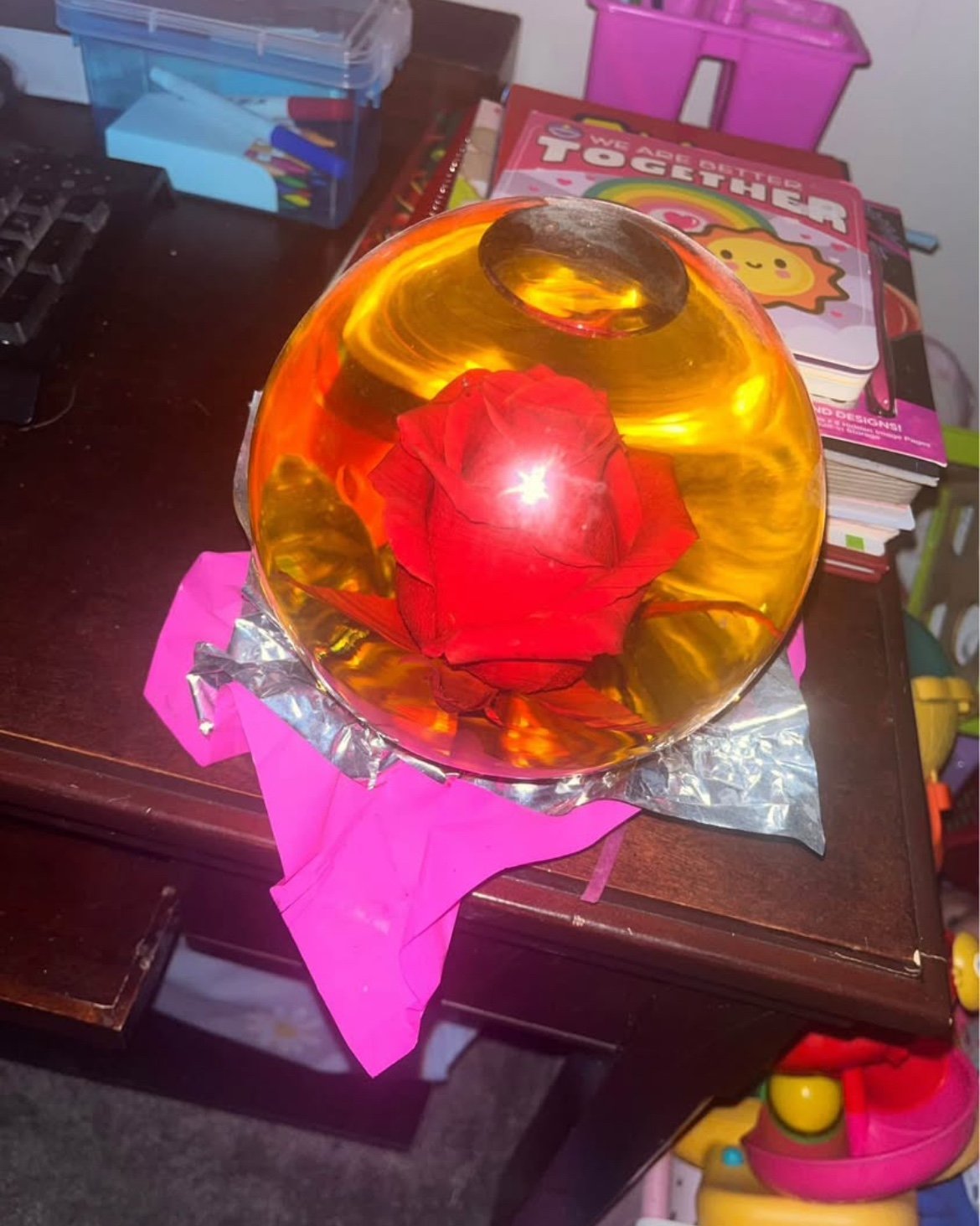 Rose globe